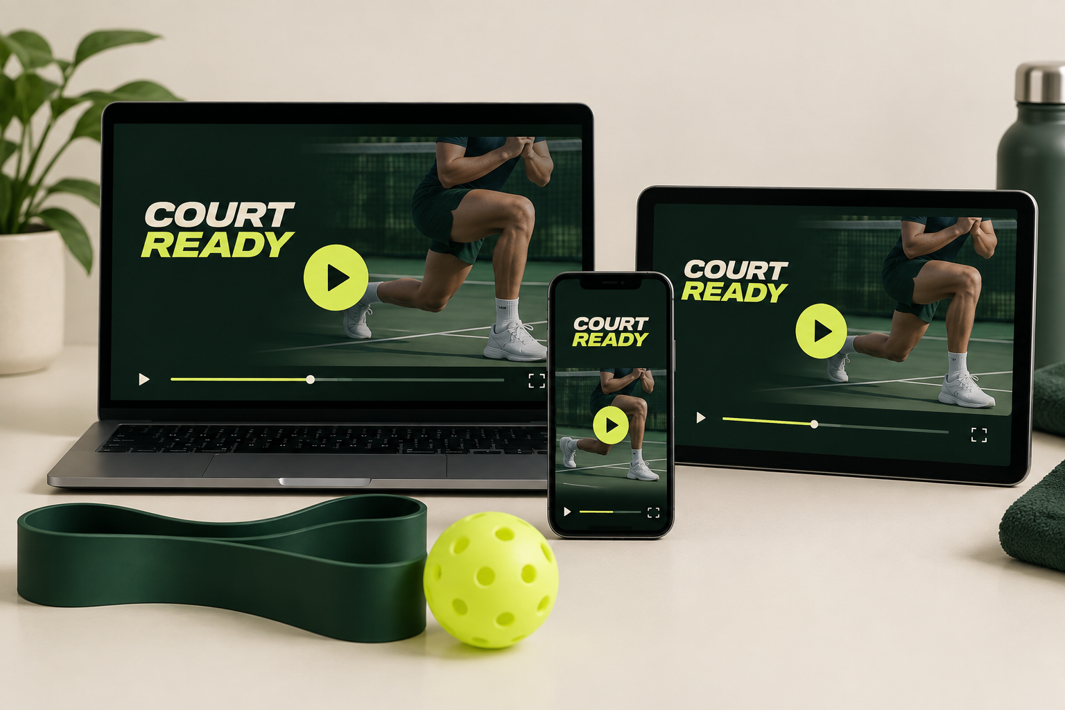 Court Ready on laptop, tablet and phone